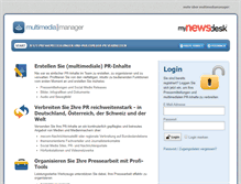 Tablet Screenshot of multimediamanager.de